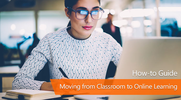 How to move from classroom to online training