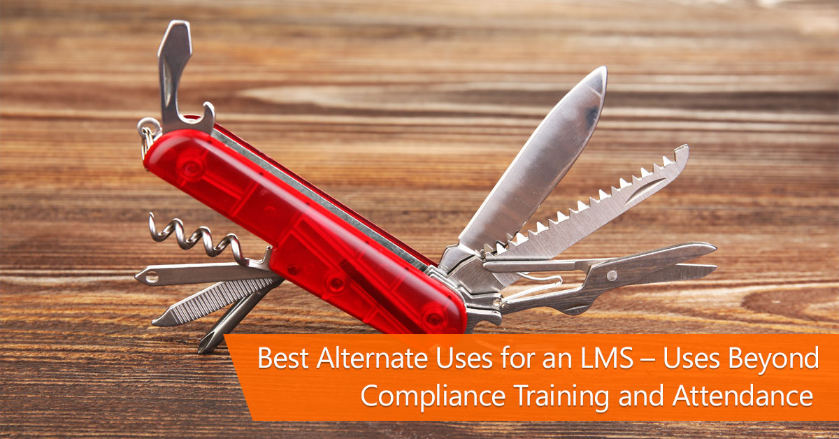 Best alternate uses to an lms blog
