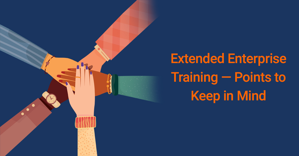 Training extended enterprise